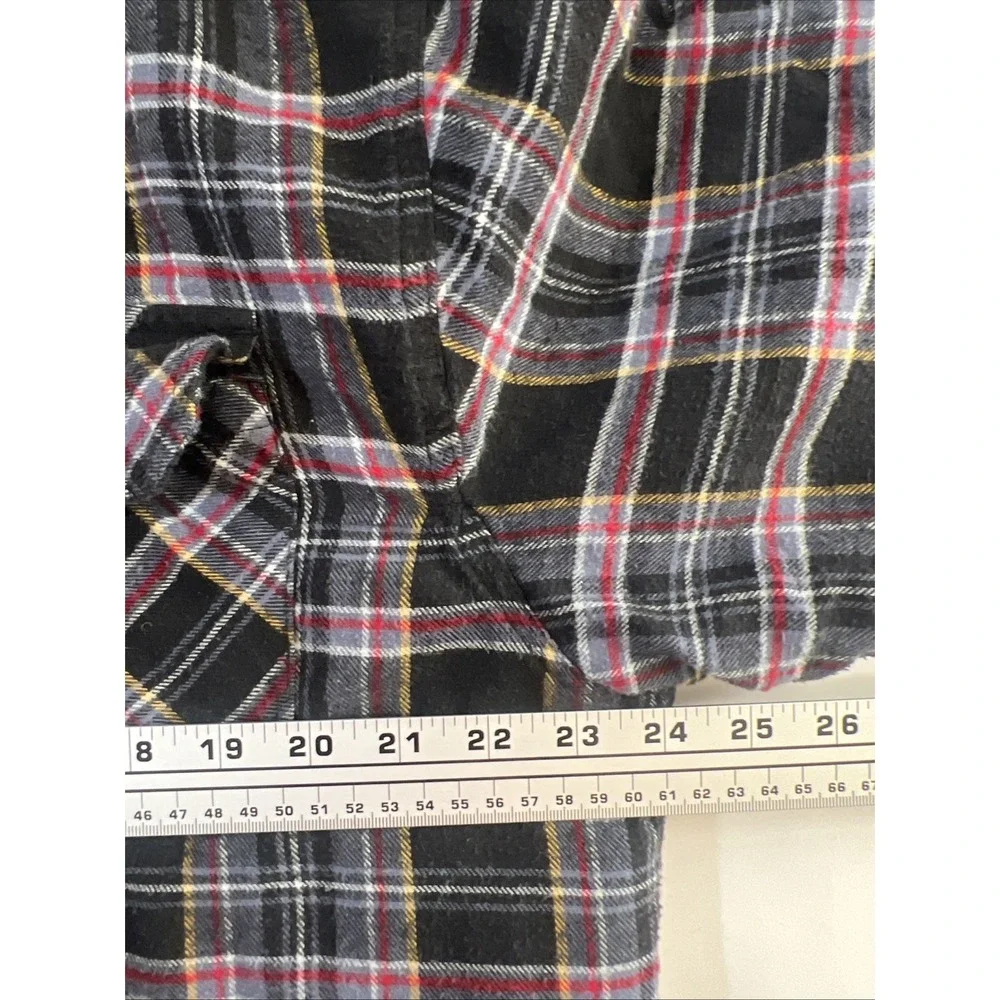 Vintage Wrangler Quilted Lined Plaid Flannel Button Western Shirt Jacket Mens XL